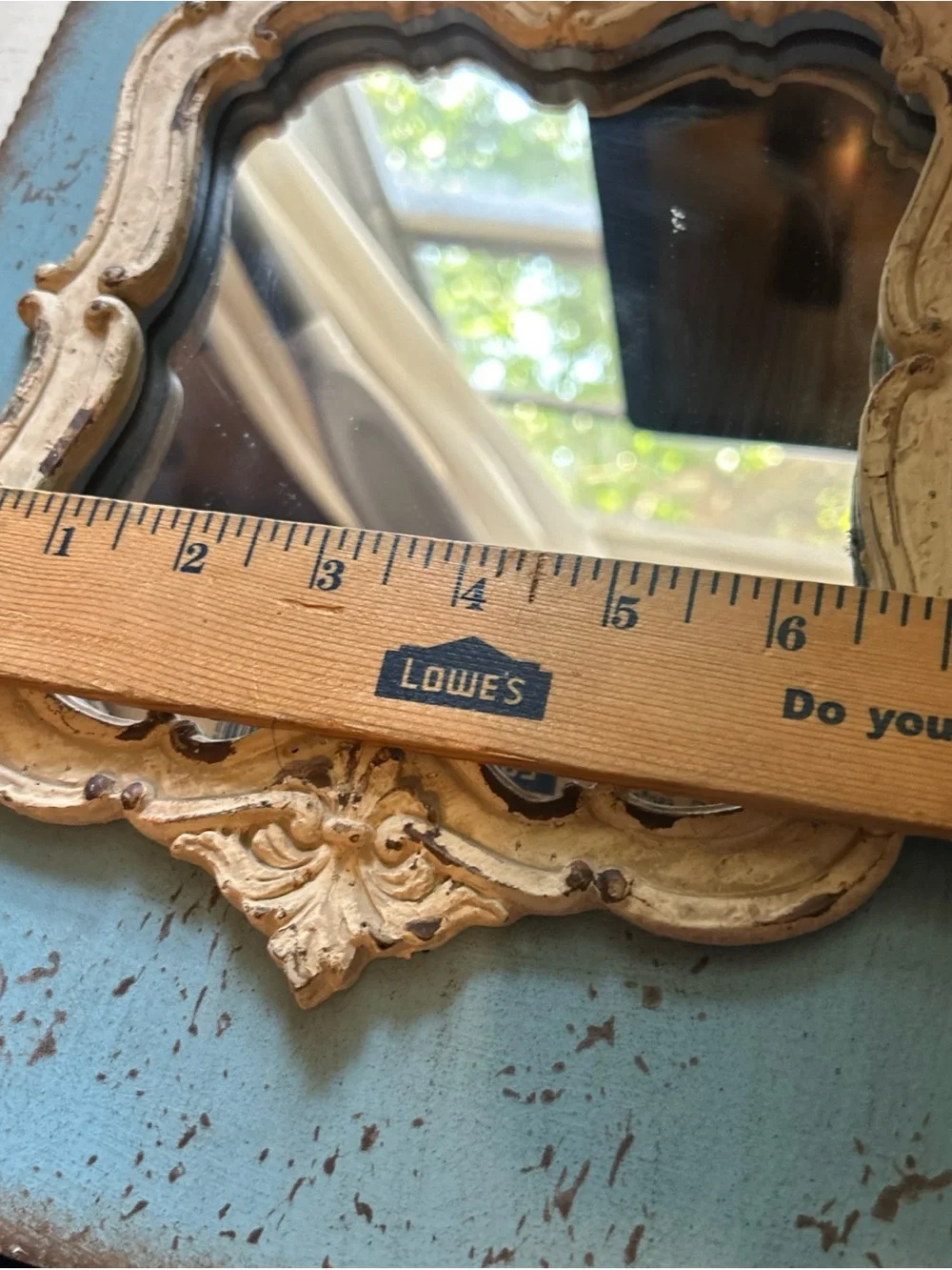 Hobby Lobby ornate cream